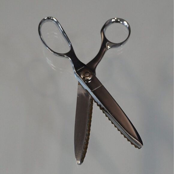 Vintage Wiss Pinking Shears Patent No 2286874 Newark NJ USA Zig Zag Cut Scissors - Picture 9 of 9